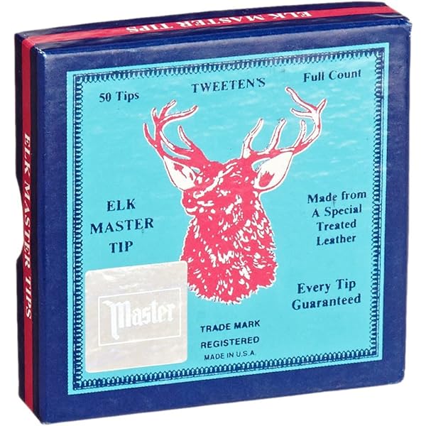 Amazon.com: Elk-Master 13mm Pool Billiard Cue Tips (50 Tips